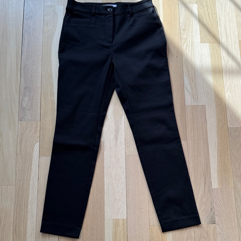 LOFT Classic Black Straight Leg Pants